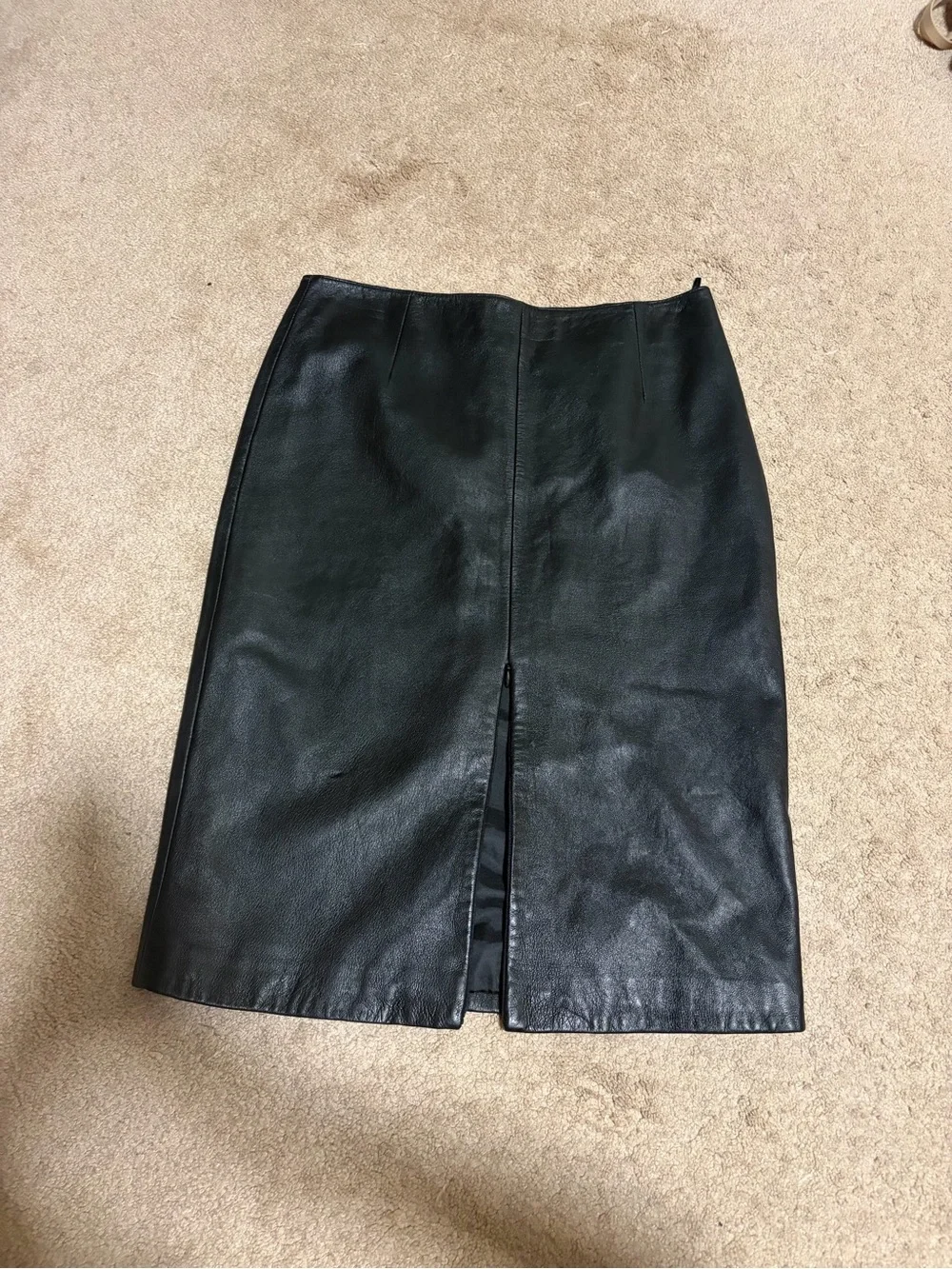 Leather Pencil Skirt size 8